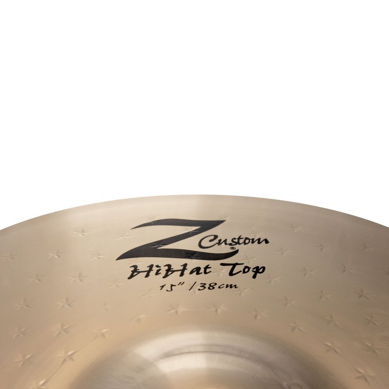 Zildjian - 15" Z Custom HiHat Cymbal, Top