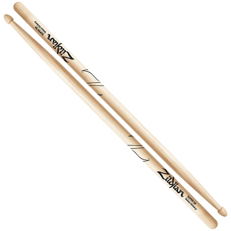 Zildjian - 5A Natural Finish Wood Tip Drumsticks