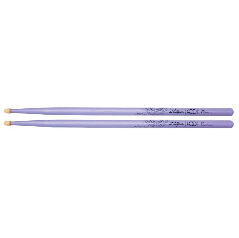 Zildjian - Limited Edition 400th Anniversary 5A Acorn Purple Drumstick