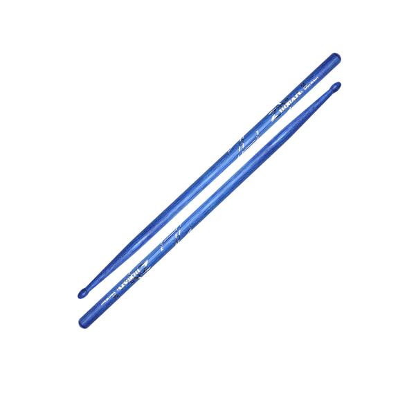 Zildjian - 5A Wood Tip Hickory Drumsticks, Blue