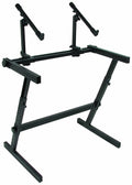 Quik Lok - Double Tier Height Adjustable Keyboard Stand