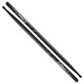 Zildjian - 7A Wood Tip Hickory Drumsticks, Black