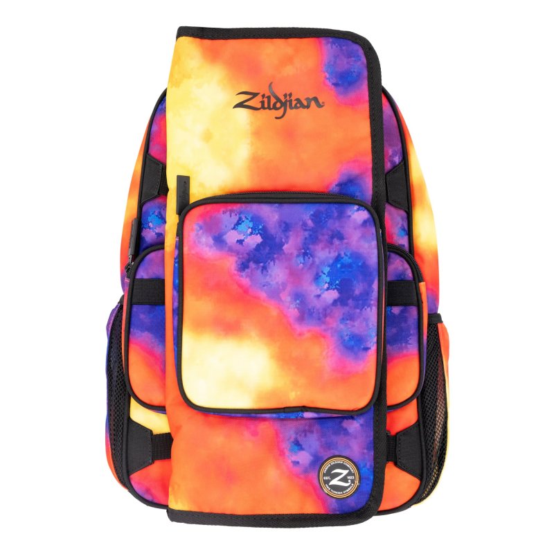 Zildjian - Student Backpack Stick Bag, Orange, Blue & Yellow