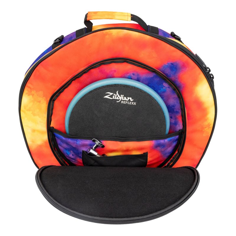 Zildjian - 20" Student Cymbal Backpack, Orange, Blue & Yellow