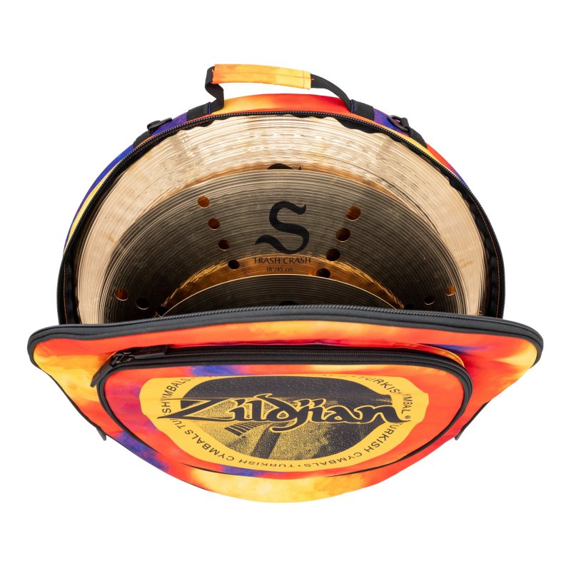 Zildjian - 20" Student Cymbal Backpack, Orange, Blue & Yellow