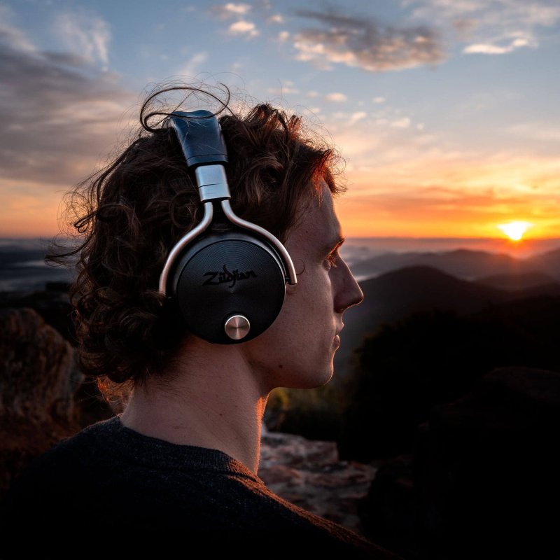 Zildjian - Alchem-E Perfect Tune Headphones, Black
