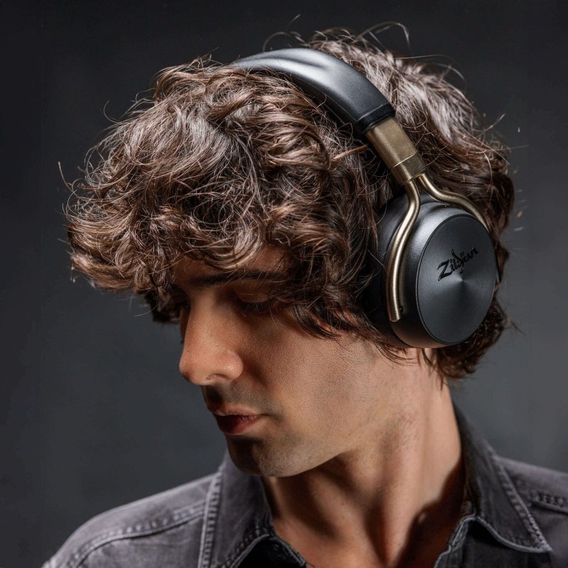 Zildjian - Alchem-E Perfect Tune Headphones, Black
