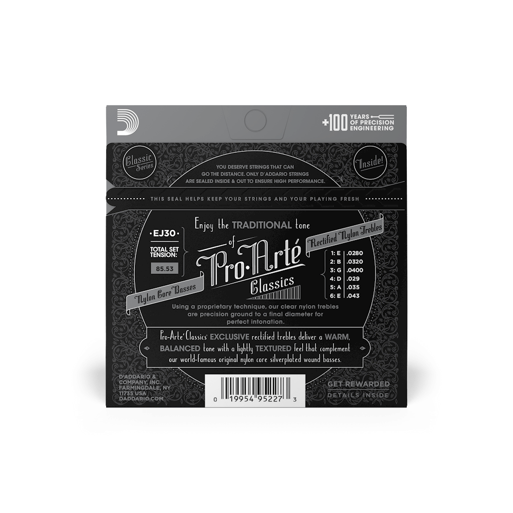 D'Addario Pro-Arte -  Classical Guitar String Normal Tension - EJ30