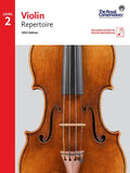RCM - Violin Repertoire 2, 2021 Edition