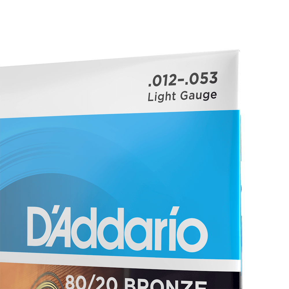 D'Addario - 80/20 Regular Light Acoustic Guitar Strings - EJ11