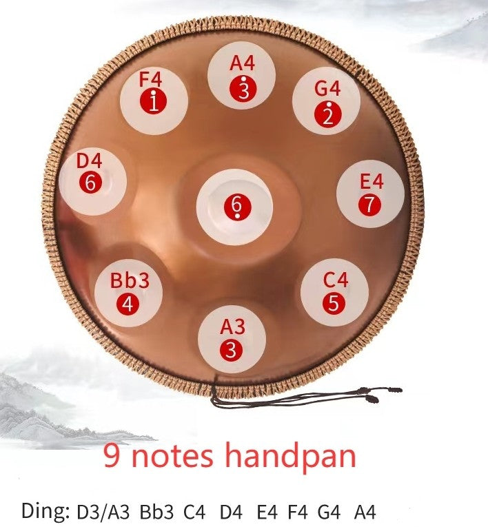 ECKO HP9000 HAND PAN 9 Note Hand Pan in D Minor
