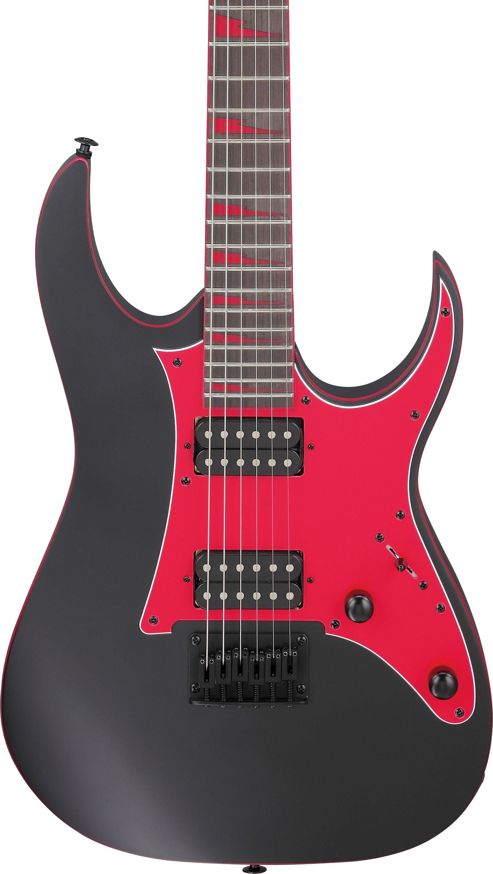 Ibanez Guitars - GRG131DXBKF - GIO RG Black Flat