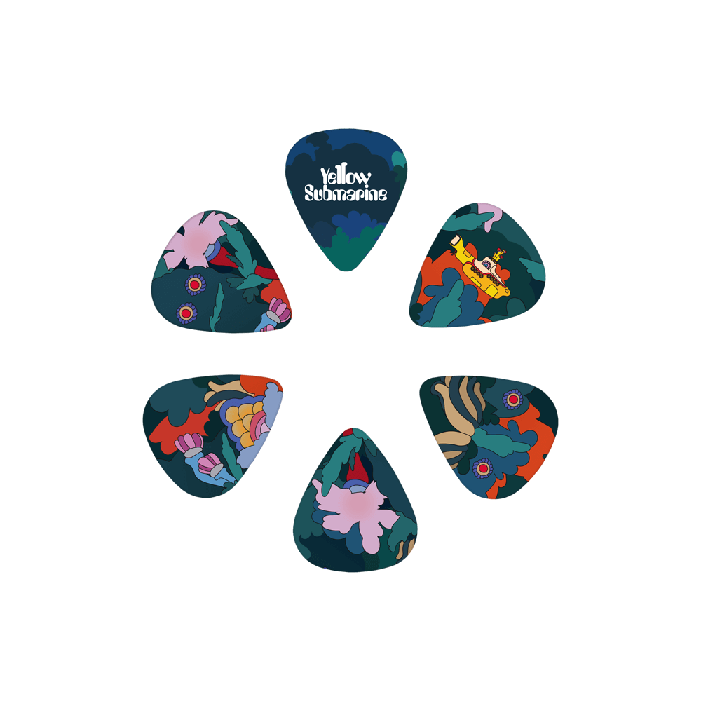D'Addario - The Beatles Yellow Submarine Guitar Picks