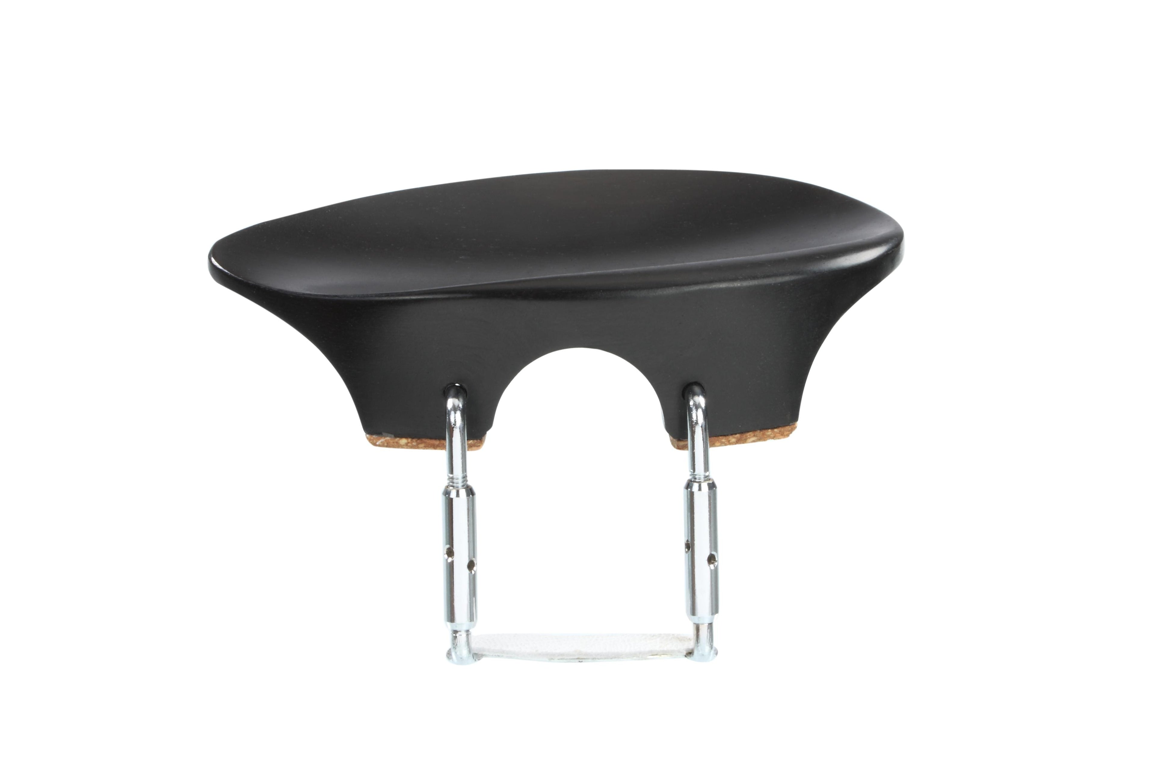 Ebony Stained Violin Chinrest Flesch New Model