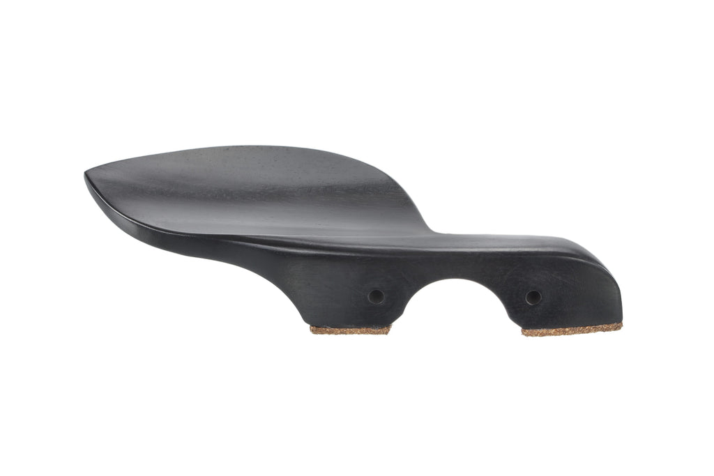 Ebony Stained Violin Chinrest Guarneri Model