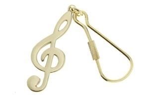 Music Keychain - G-Clef