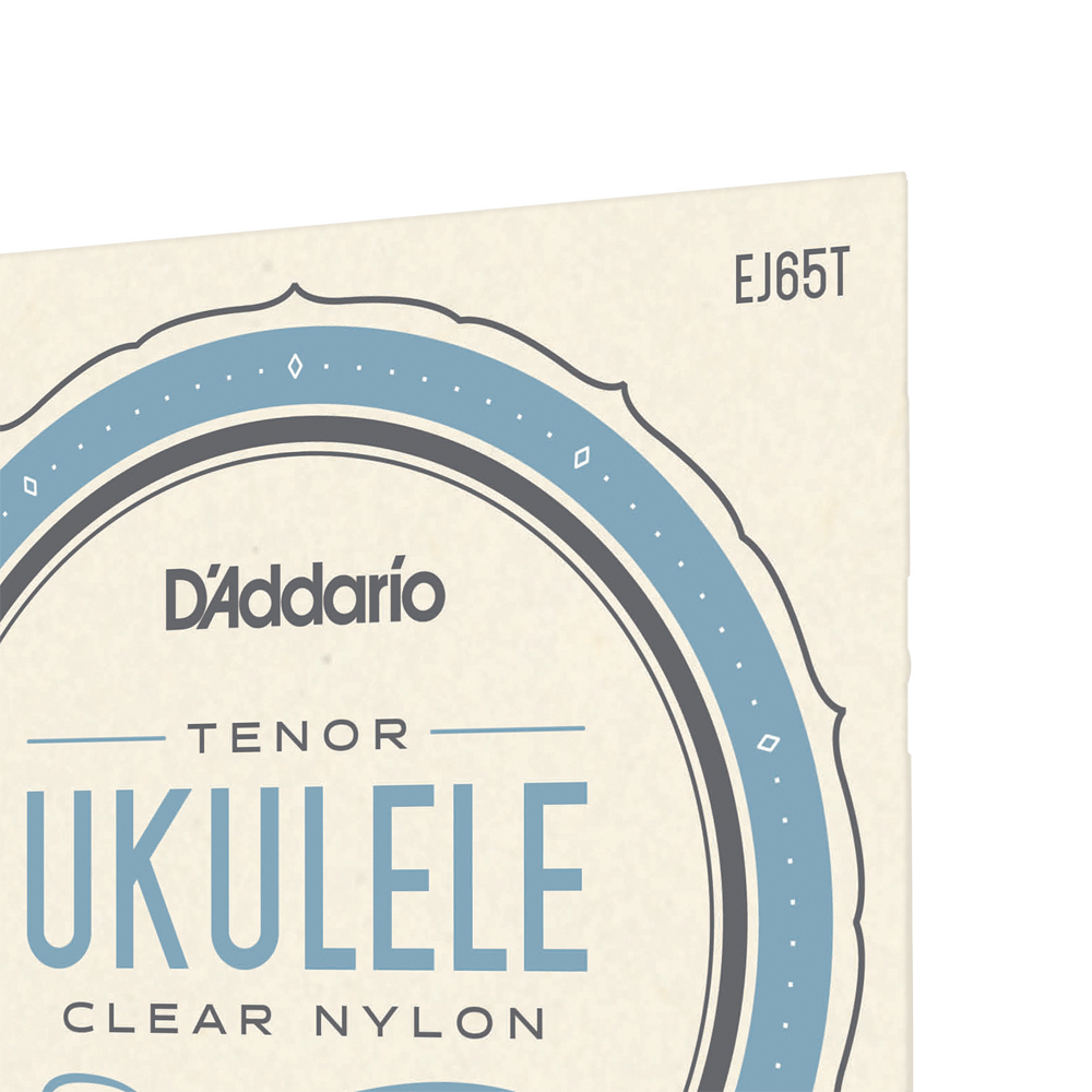 D'Addario - Ukulele String Set Clear Nylon - Tenor - EJ65T