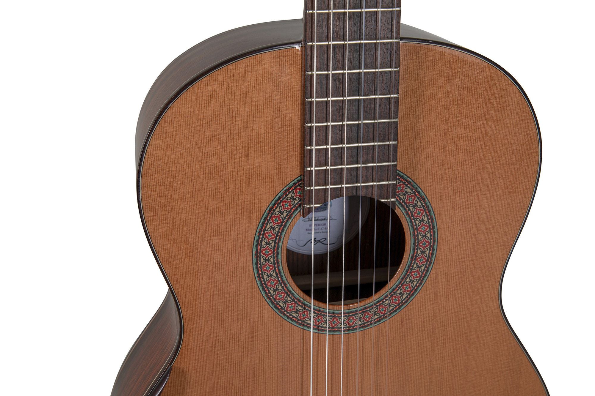 Manuel Rodriguez - Superior Cedar + Indian Rosewood Classical Guitar, Natural