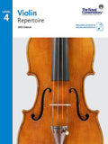 RCM - Violin Repertoire 4, 2021 Edition
