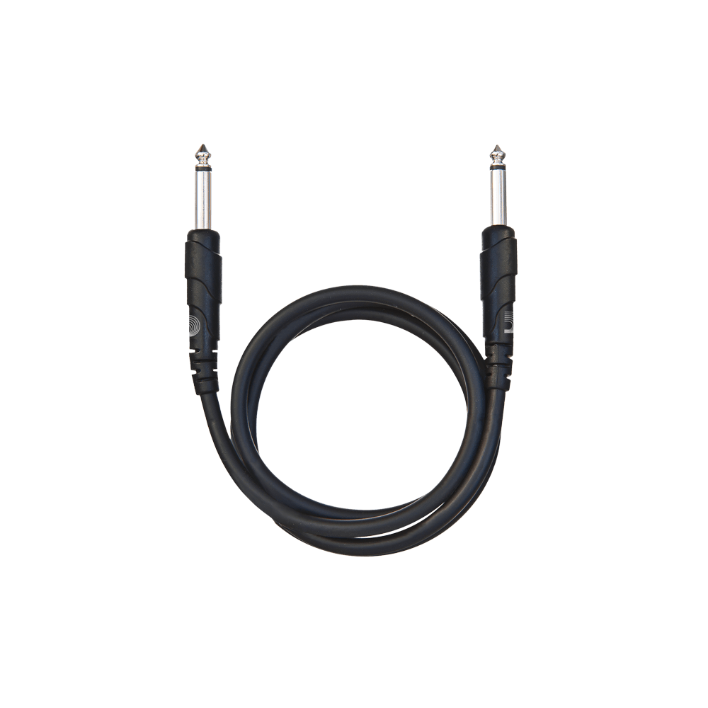 D'Addario - Classic Series Patch Cable - Straight to Straight, 1ft- PW-CGTP-01