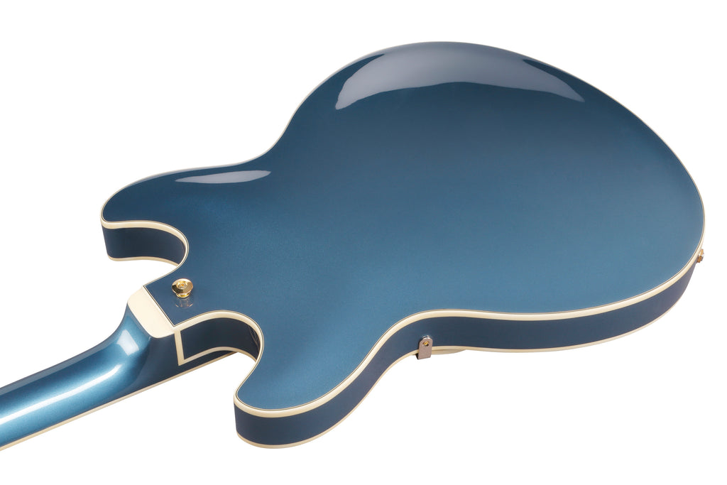 Ibanez Electric Guitar - AS Artcore Semi-hollow Electric Guitar - Prussian Blue Metallic - AS73GPBM