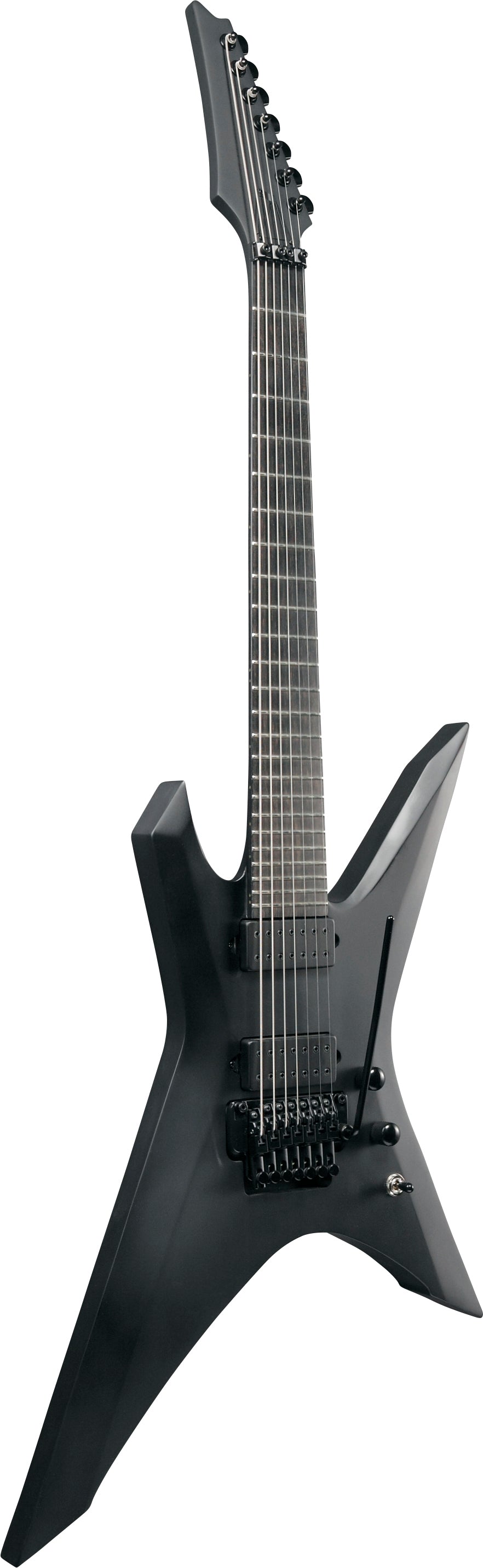 Ibanez Electric Guitar - Xiphos Iron Label 7str Electric Guitar w/Bag - Black Flat - XPTB720BKF