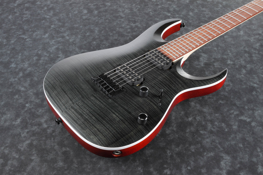 Ibanez Electric Guitar - RGA Standard 6str Electric Guitar - Transparent Gray Flat - RGA42FMTGF