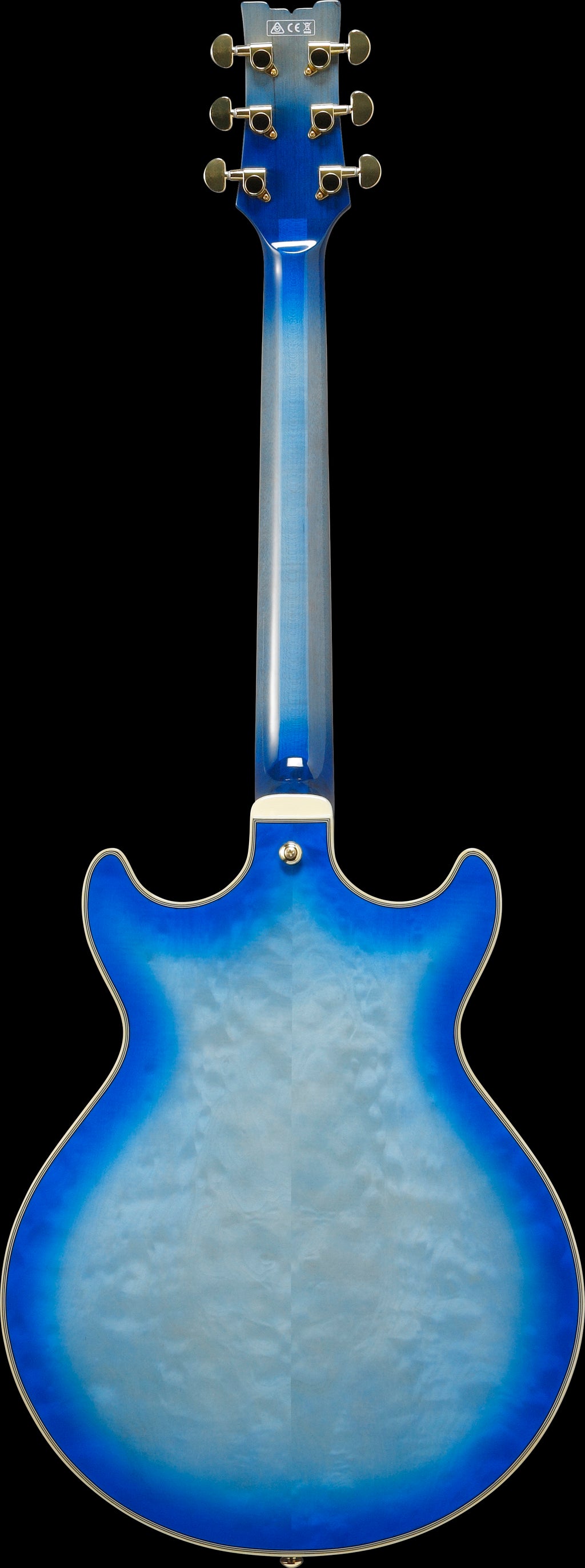 Ibanez Electric Guitar - AM Artcore Expressionist 6str Electric Guitar - Jet Blue Burst - AM93QMJBB