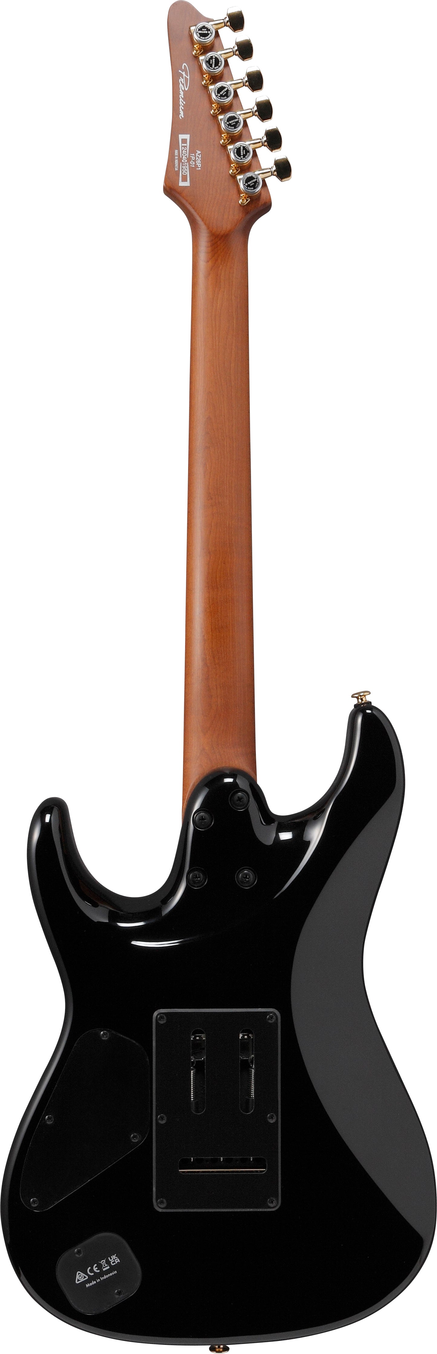 Ibanez Electric Guitar - AZ Premium 6str Electric Guitar w/ Bag - Black - AZ26P1BK