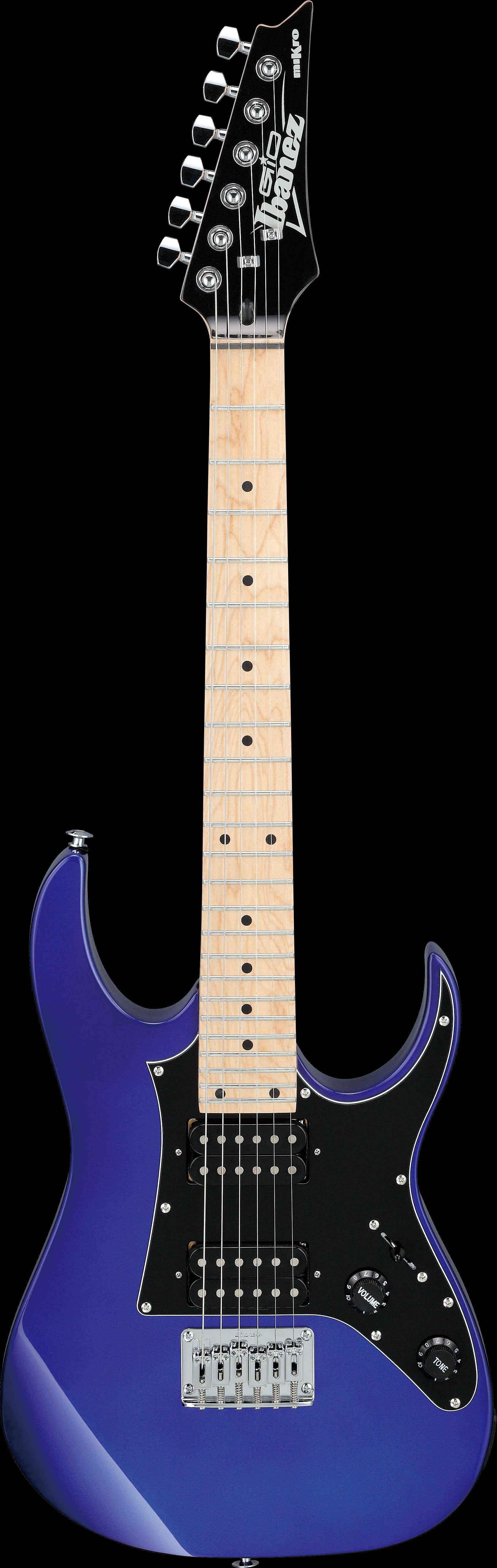 Ibanez Electric Guitar - GIO RG miKro 6str Electric Guitar - Jewel Blue - GRGM21MJB