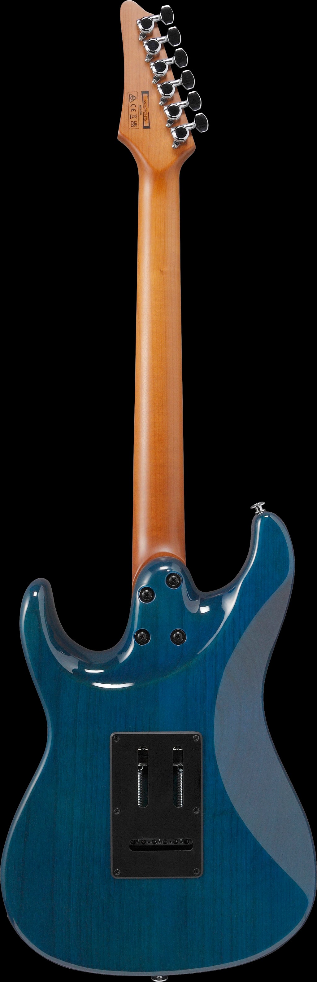 Ibanez Electric Guitar - AZ Standard 6str Electric Guitar - Transparent Turquoise Burst - AZ22S1FTXB