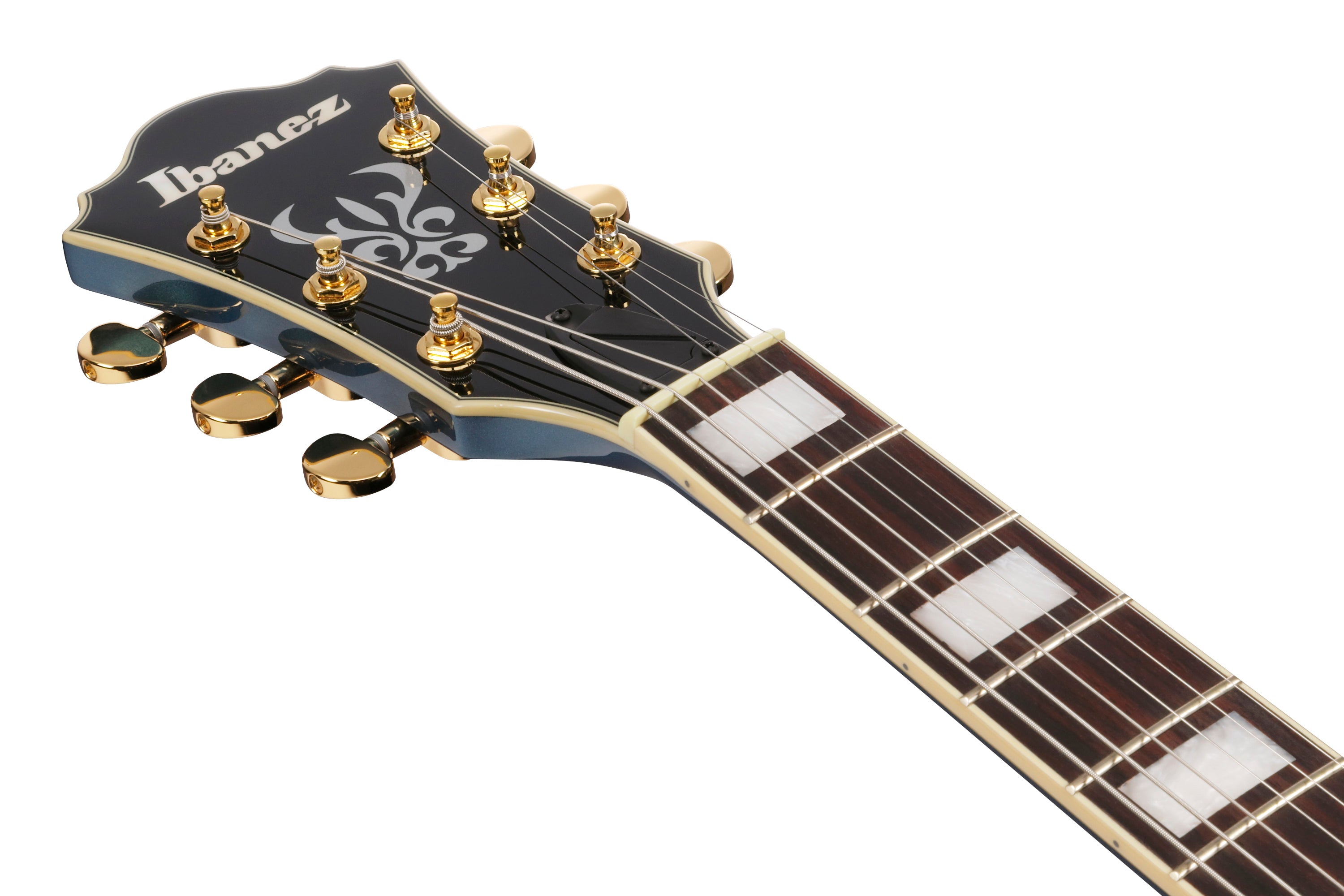 Ibanez Electric Guitar - AS Artcore Semi-hollow Electric Guitar - Prussian Blue Metallic - AS73GPBM