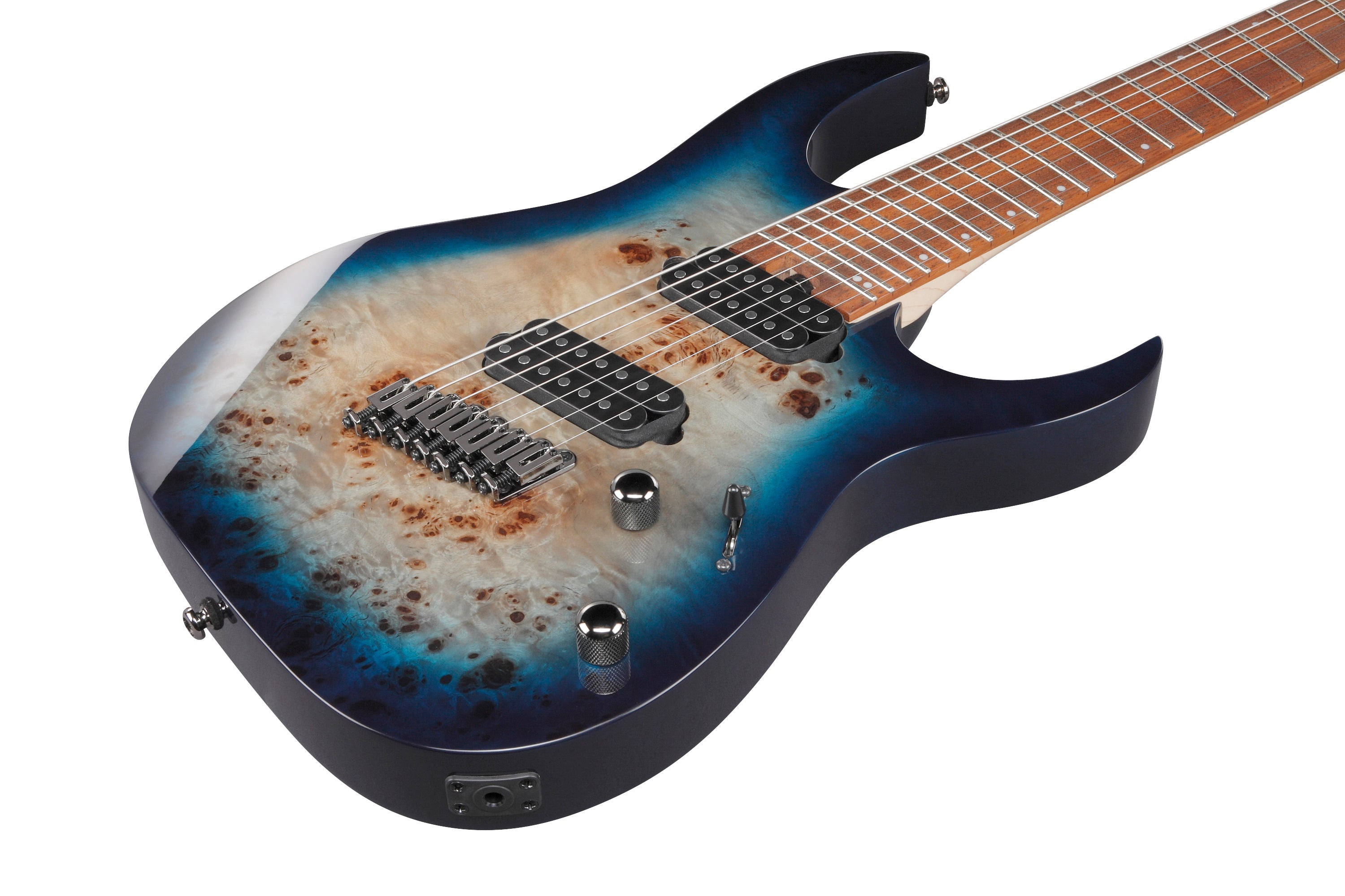 Ibanez Electric Guitar - RG Multi Scale 7str Electric Guitar - Cosmic Blue Starburst - RGMS7PBCBS
