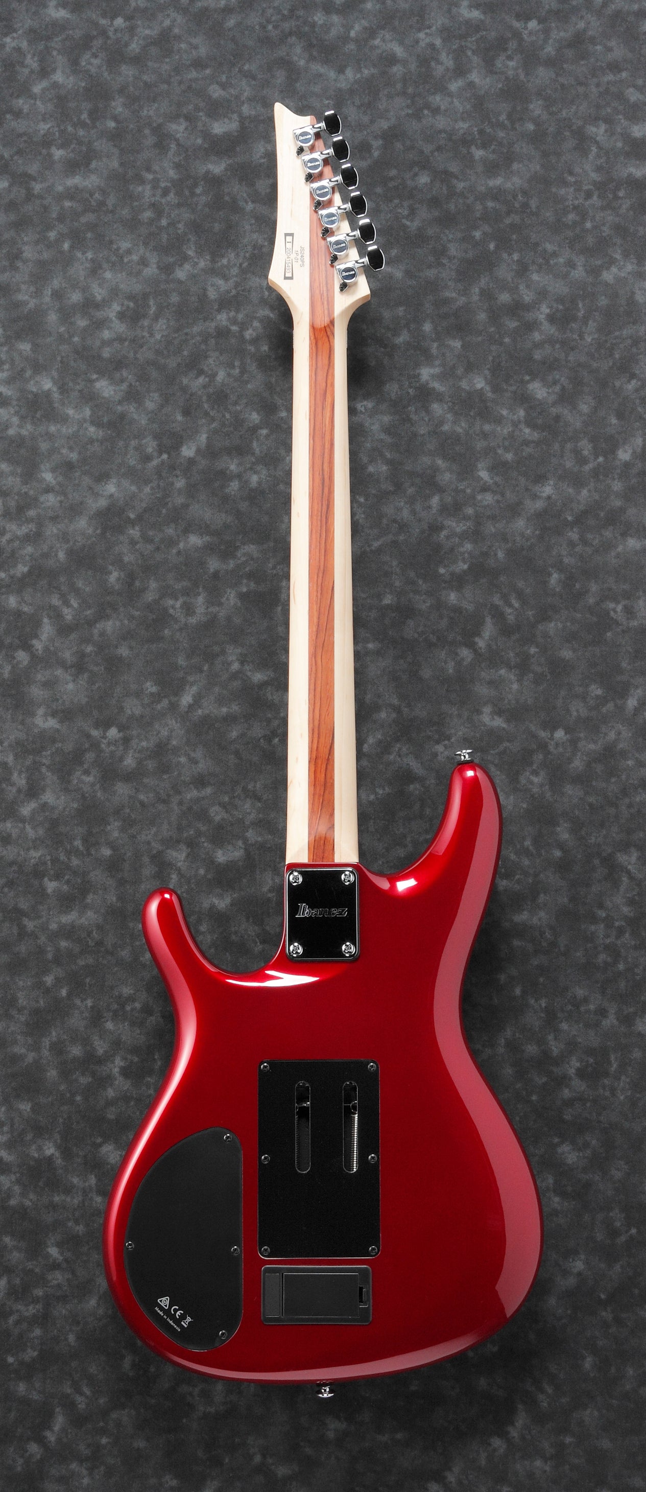Ibanez Electric Guitar - Joe Satriani Signature 6str Electric Guitar w/Bag - Candy Apple - JS240PSCA