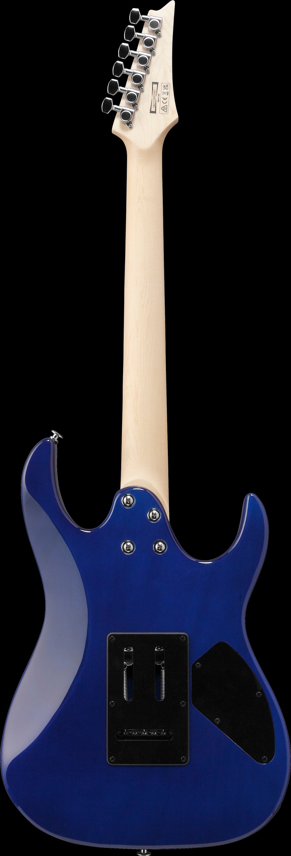 Ibanez Electric Guitar - GIO RX 6str Electric Guitar - Left Handed - Transparent Blue Burst - GRX70QALTBB