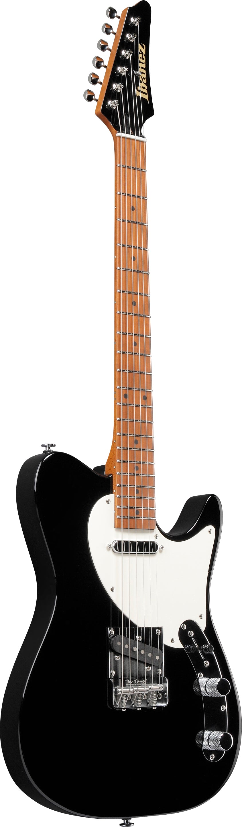 Ibanez Electric Guitar - Josh Smith Signature 6str Electric Guitar w/Case - Black - FLATV1BK