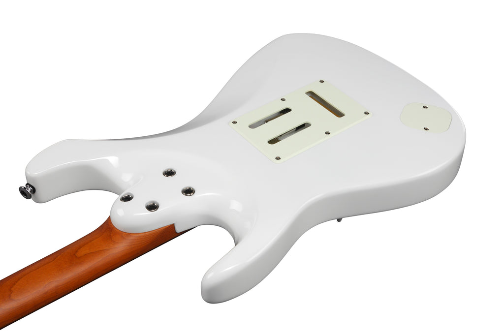 Ibanez Electric Guitar - Luca Mantovanelli Signature 6str Electric Guitar w/Case - Luna White - LM1LWH