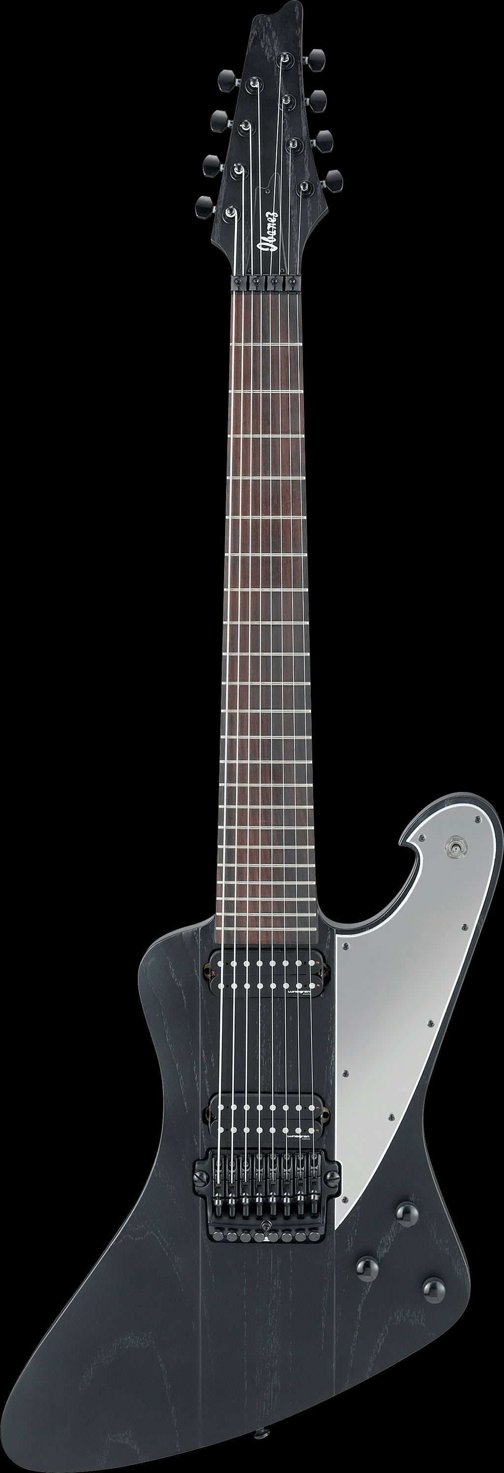 Ibanez Electric Guitar - Fredrik Thordendal Signature  8str Electric Guitar w/Case - Weathered Black - FTM33WK