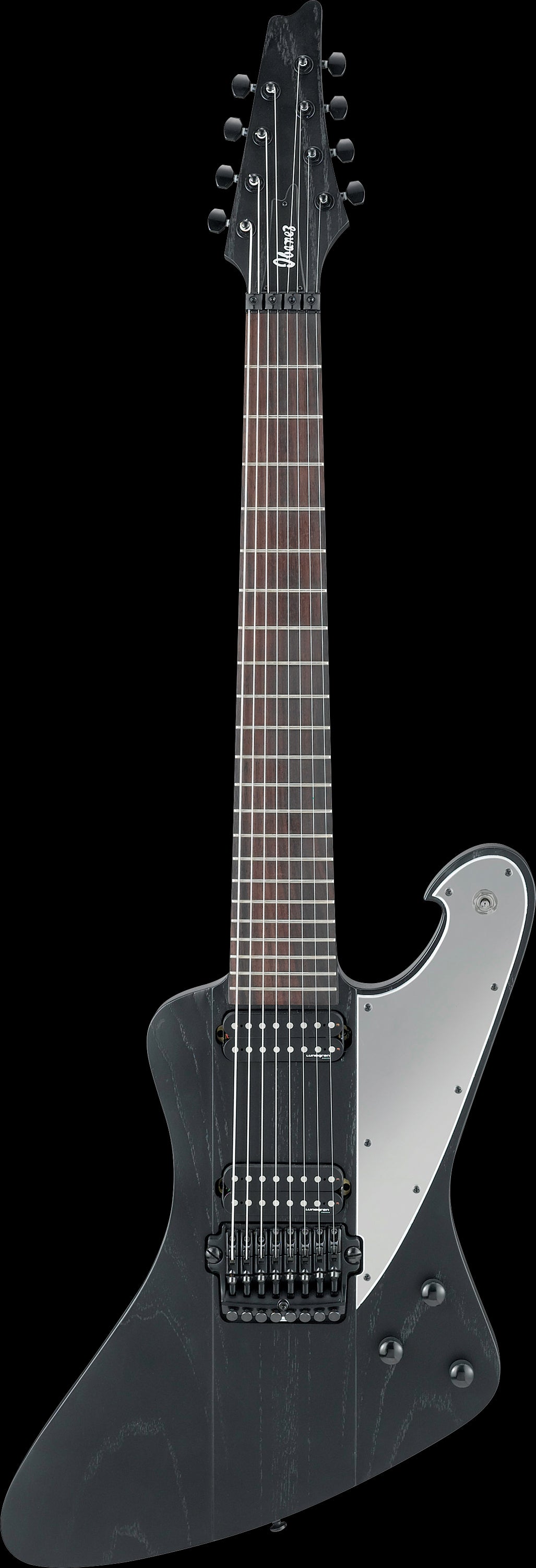 Ibanez Electric Guitar - Fredrik Thordendal Signature  8str Electric Guitar w/Case - Weathered Black - FTM33WK