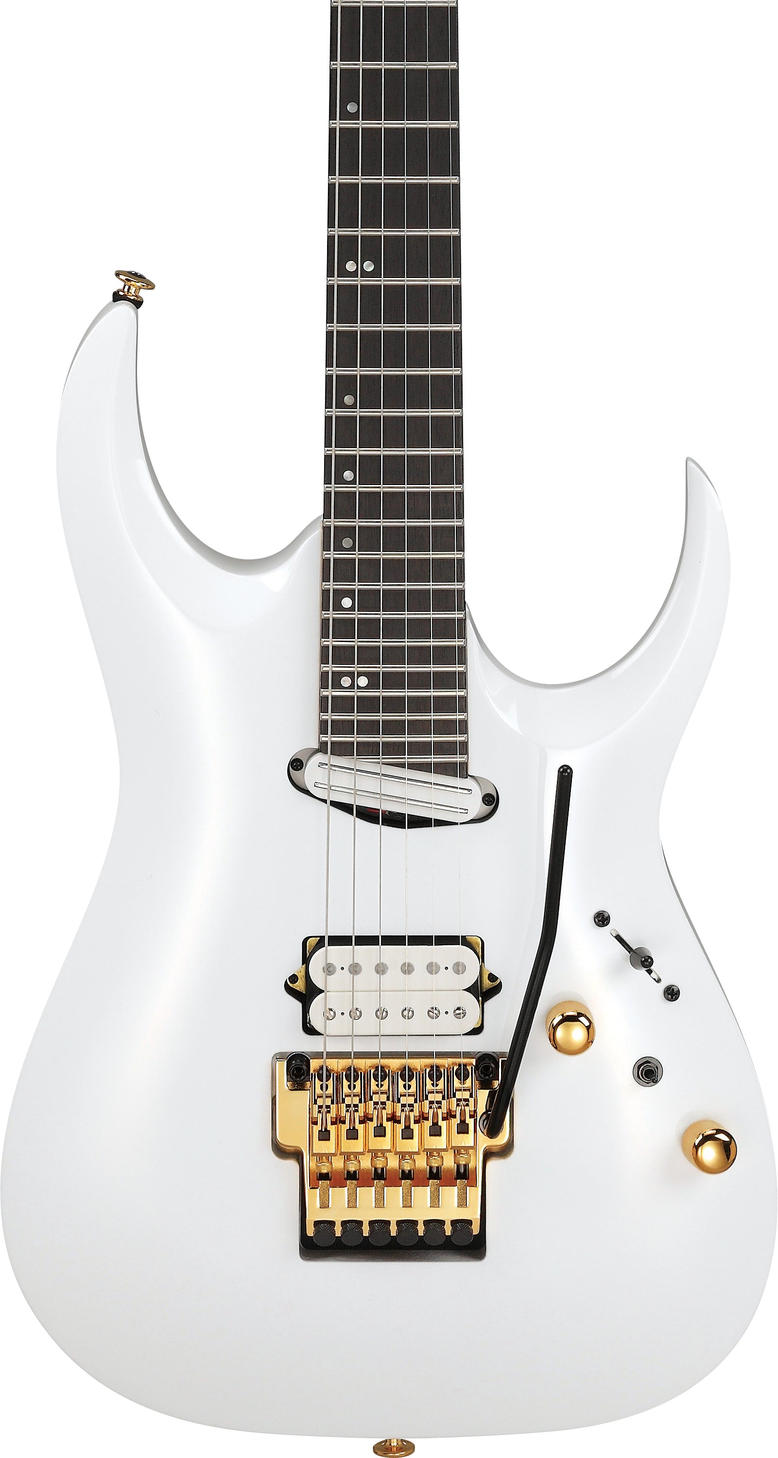 Ibanez Electric Guitar - RGA Prestige 6str Electric Guitar w/Case - White - RGA622XHWH