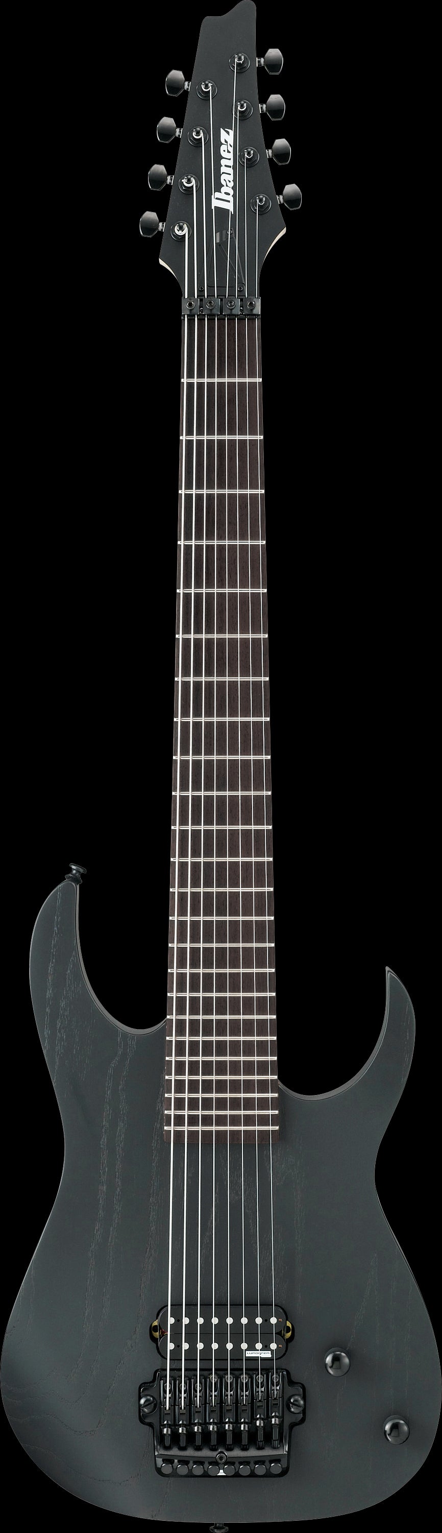 Ibanez Electric Guitar - Meshuggah Signature 8str Electric Guitar w/Bag - Weathered Black - M80MWK