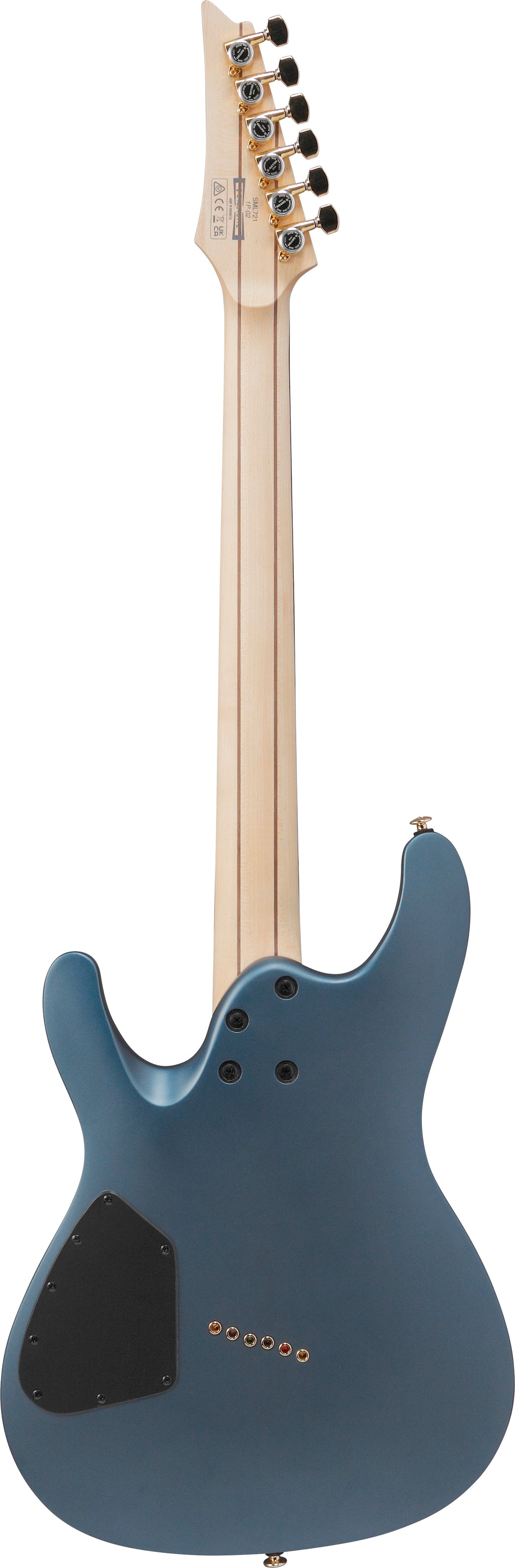 Ibanez Electric Guitar - S Axe Design Lab Multi-scale 6str Electric Guitar - Midnight Arctic Ocean Matte - SML721MAM