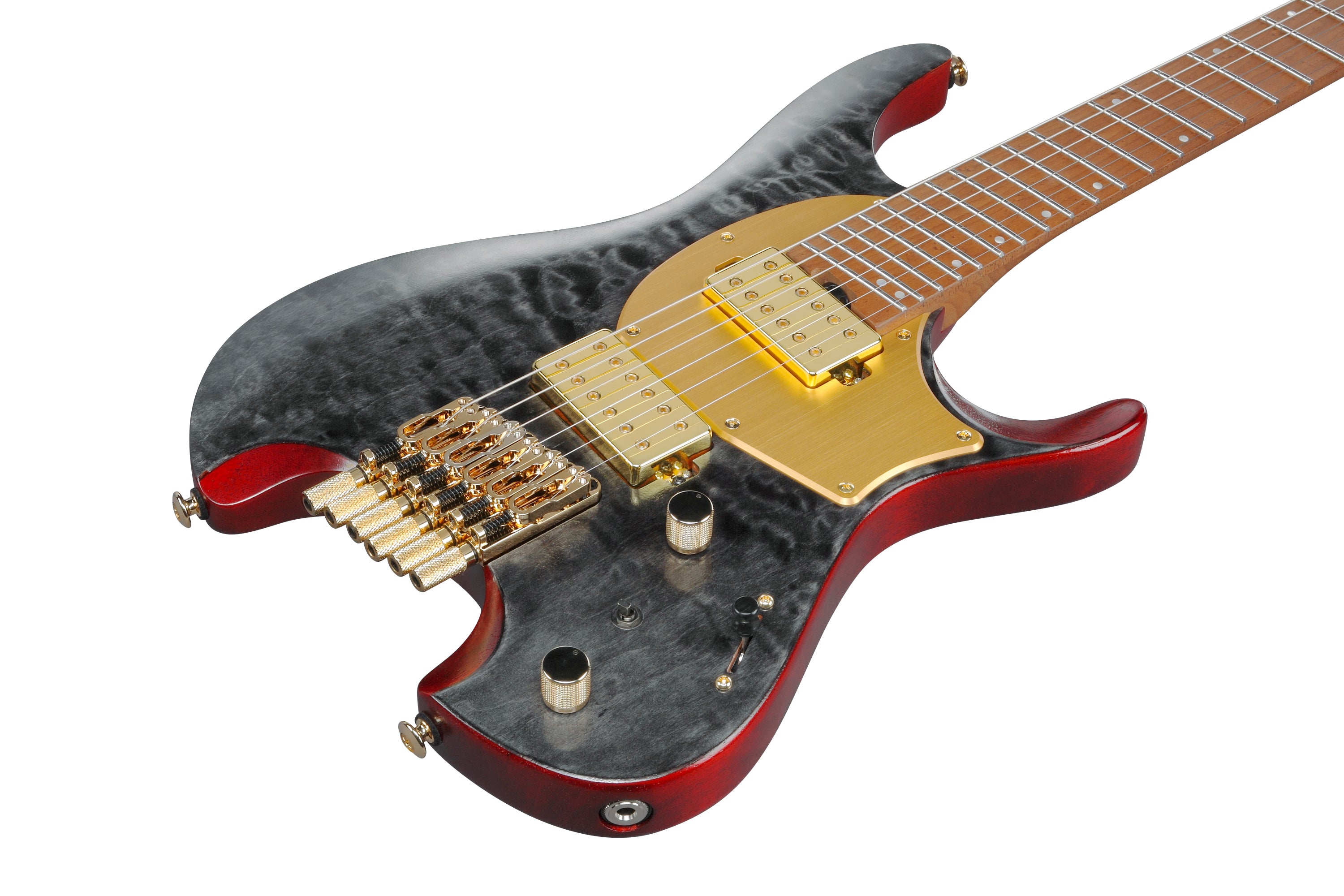 Ibanez Electric Guitar - Manuel Gardner Fernandes Signature 6str Electric Guitar w/Bag - MGFM10OBL