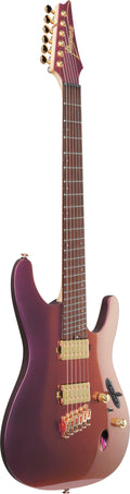Ibanez Electric Guitar - S Axe Design Lab Multi-scale 6str Electric Guitar - Rose Gold Chameleon - SML721RGC