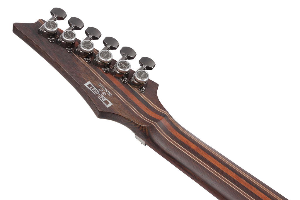 Ibanez Electric Guitar - S Premium 6str Electric Guitar - Charcoal Black Burst - S1070PBZCKB