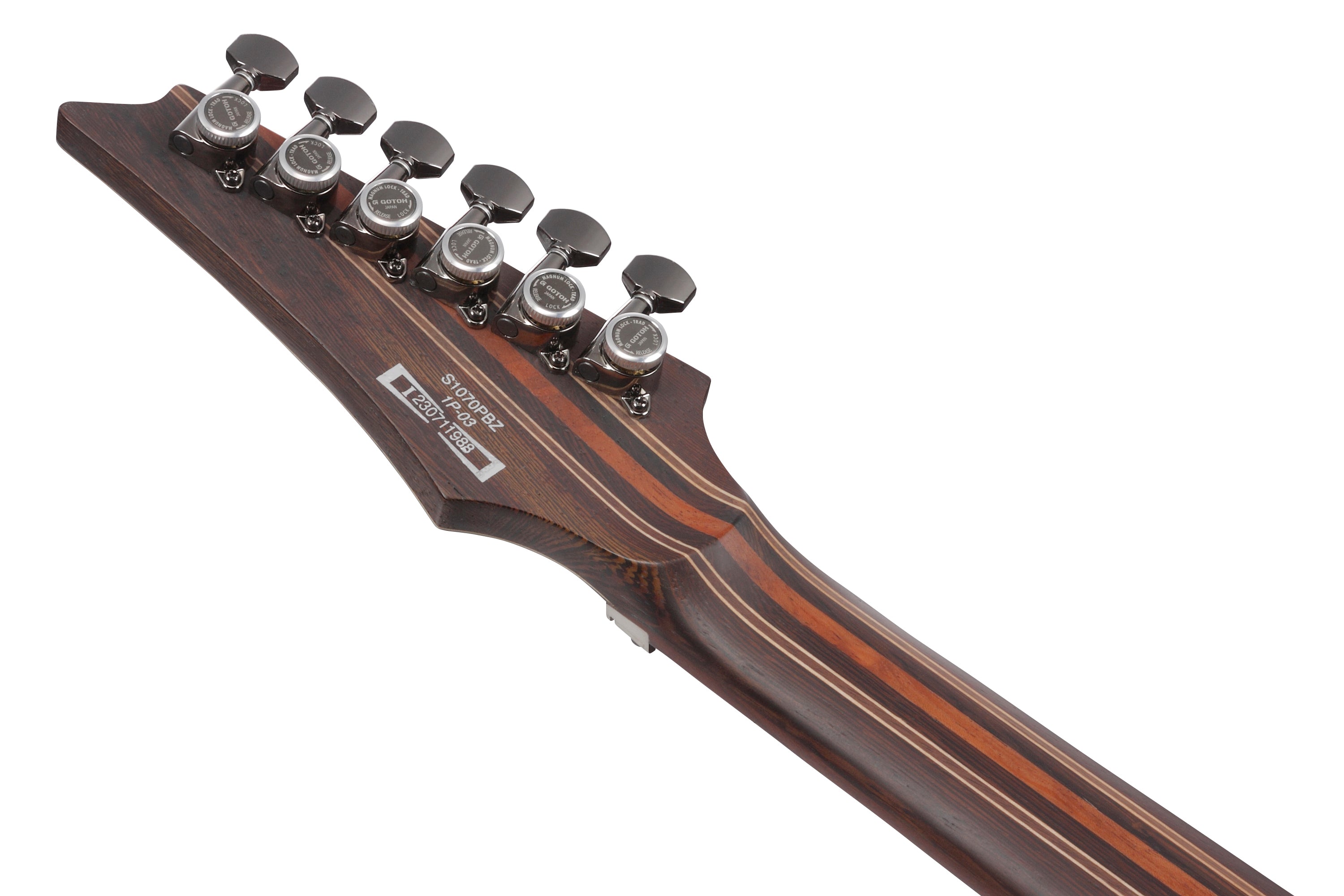 Ibanez Electric Guitar - S Premium 6str Electric Guitar - Charcoal Black Burst - S1070PBZCKB