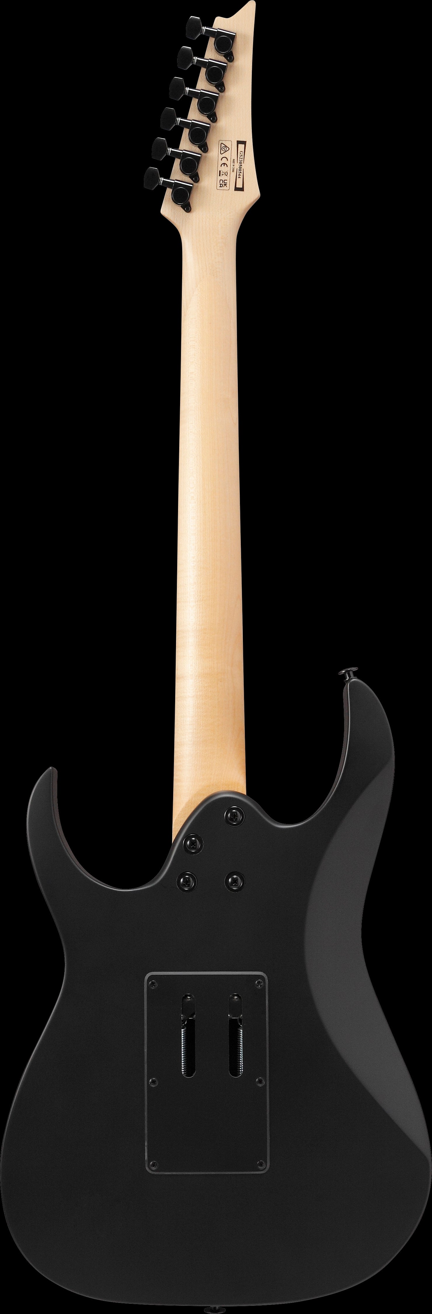 Ibanez Electric Guitar - GIO RG 6str Electric Guitar - Black Flat - GRGR330EXBKF