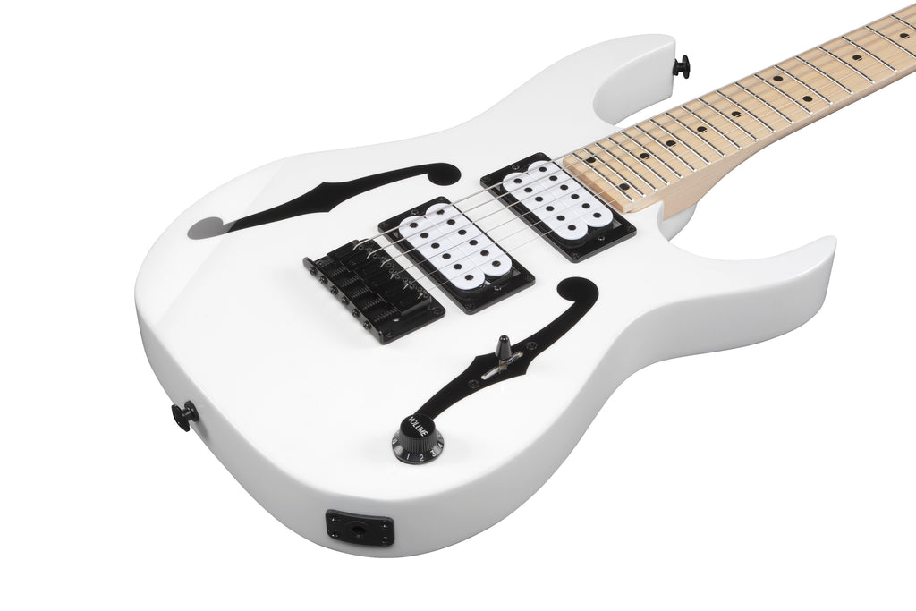 Ibanez Electric Guitar - Paul Gilbert Signature 6str Electric Guitar (22.2" scale) - White - PGMM31WH