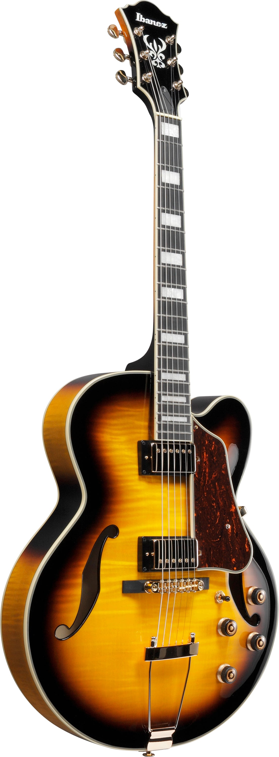 Ibanez Electric Guitar - AF Artcore Expressionist 6str Electric Guitar - Antique Yellow Sunburst - AF95FMAYS