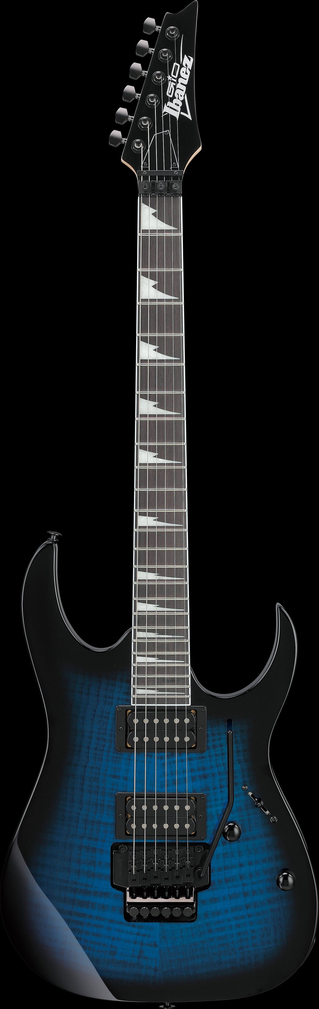 Ibanez Electric Guitar - GIO RG 6str Electric Guitar - Transparent Blue Sunburst - GRG320FATBS